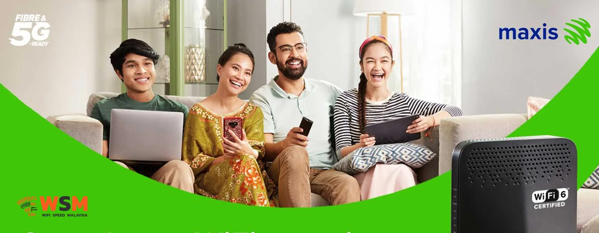 Maxis Tv with ur family