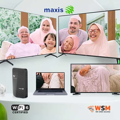 Maxis Fibre with Maxis Tv