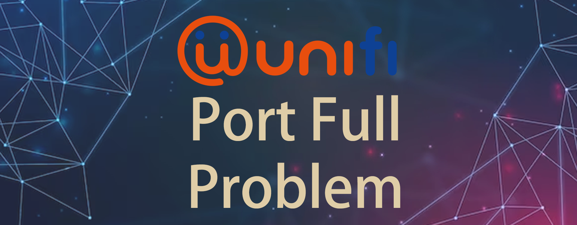 Unifi-fibre-port-full-problem